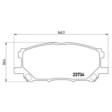 ΣΕΤ ΤΑΚ.ΕΜ.LEXUS RX300 03- OPT
