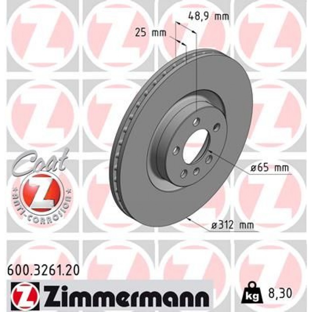 ZIMMERMANN ΔΙΣ/ΚΕΣ COAT Z VAG ZIMMERMANN ΔΙΣ/ΚΕΣ COAT Z VAG
