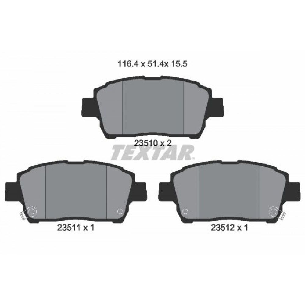 TEXTAR (740 02) ΔΙΣΚΟΦΡΕΝΑ TOYOTA TEXTAR (740 02) ΔΙΣΚΟΦΡΕΝΑ TOYOTA