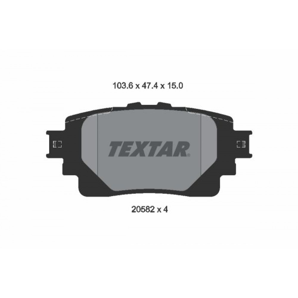 TEXTAR ΔΙΣΚΟΦΡΕΝΑ TOYOTA