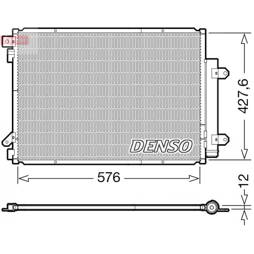 ΨΥΓΕΙΟ A/C SUZUKI SX4 S-CROSS 1.0,1.4 16> DENSO ΨΥΓΕΙΟ A/C SUZUKI SX4 S-CROSS 1.0,1.4 16> DENSO
