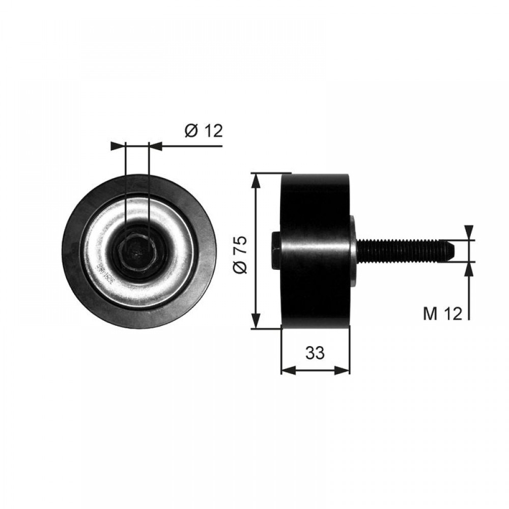 GATES ΤΡΟΧΑΛΙΑ ΙΜΑΝΤΑ POLY-V MERCEDES GATES ΤΡΟΧΑΛΙΑ ΙΜΑΝΤΑ POLY-V MERCEDES
