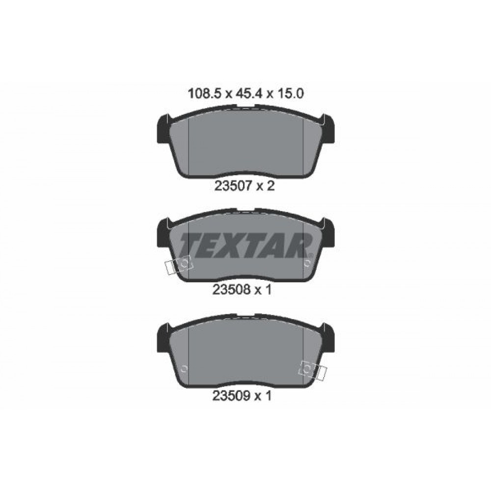 TEXTAR (724 02) ΔΙΣΚΟΦΡΕΝΑ SUZUKI TEXTAR (724 02) ΔΙΣΚΟΦΡΕΝΑ SUZUKI