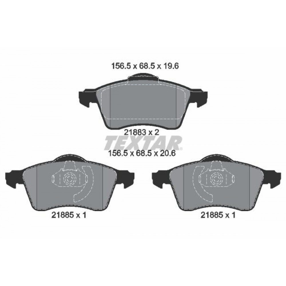 TEXTAR (618 00) ΔΙΣΚΟΦΡΕΝΑ V.W TEXTAR (618 00) ΔΙΣΚΟΦΡΕΝΑ V.W