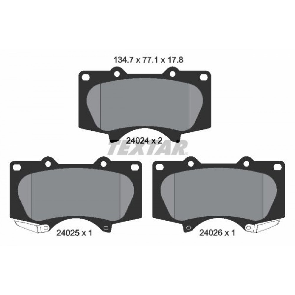 TEXTAR (988 00) ΔΙΣΚΟΦΡΕΝΑ TOYOTA TEXTAR (988 00) ΔΙΣΚΟΦΡΕΝΑ TOYOTA