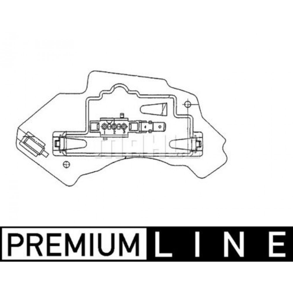 MAHLE-BEHR ΑΝΤΙΣΤΑΣΗ ΒΕΝΤΙΛΑΤΕΡ ΚΑΛΟΡΙΦΕΡ