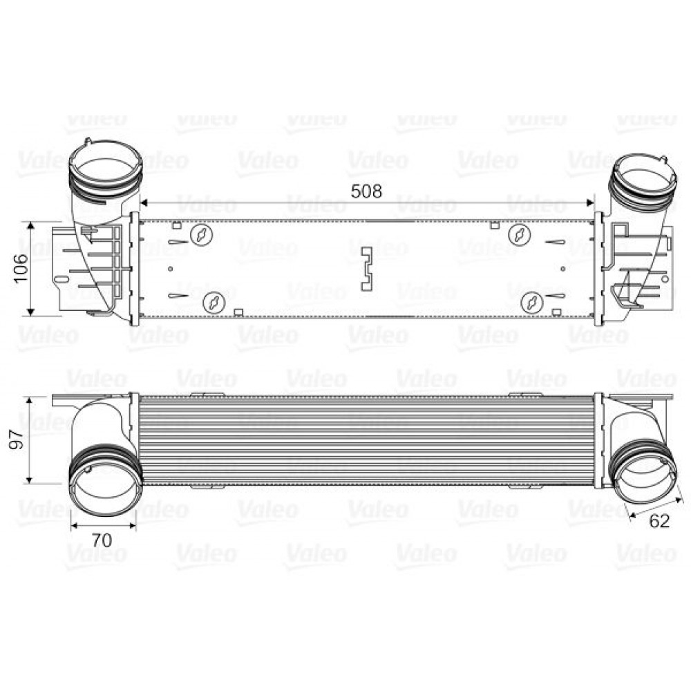 VALEO ΨΥΓΕΙΟ INTERCOOLER
