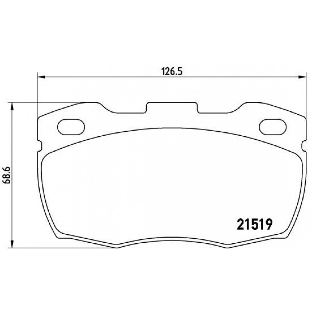ΣΕΤ ΤΑΚΑΚΙΑ ΦΡΕΝΩΝ LAND ROVER