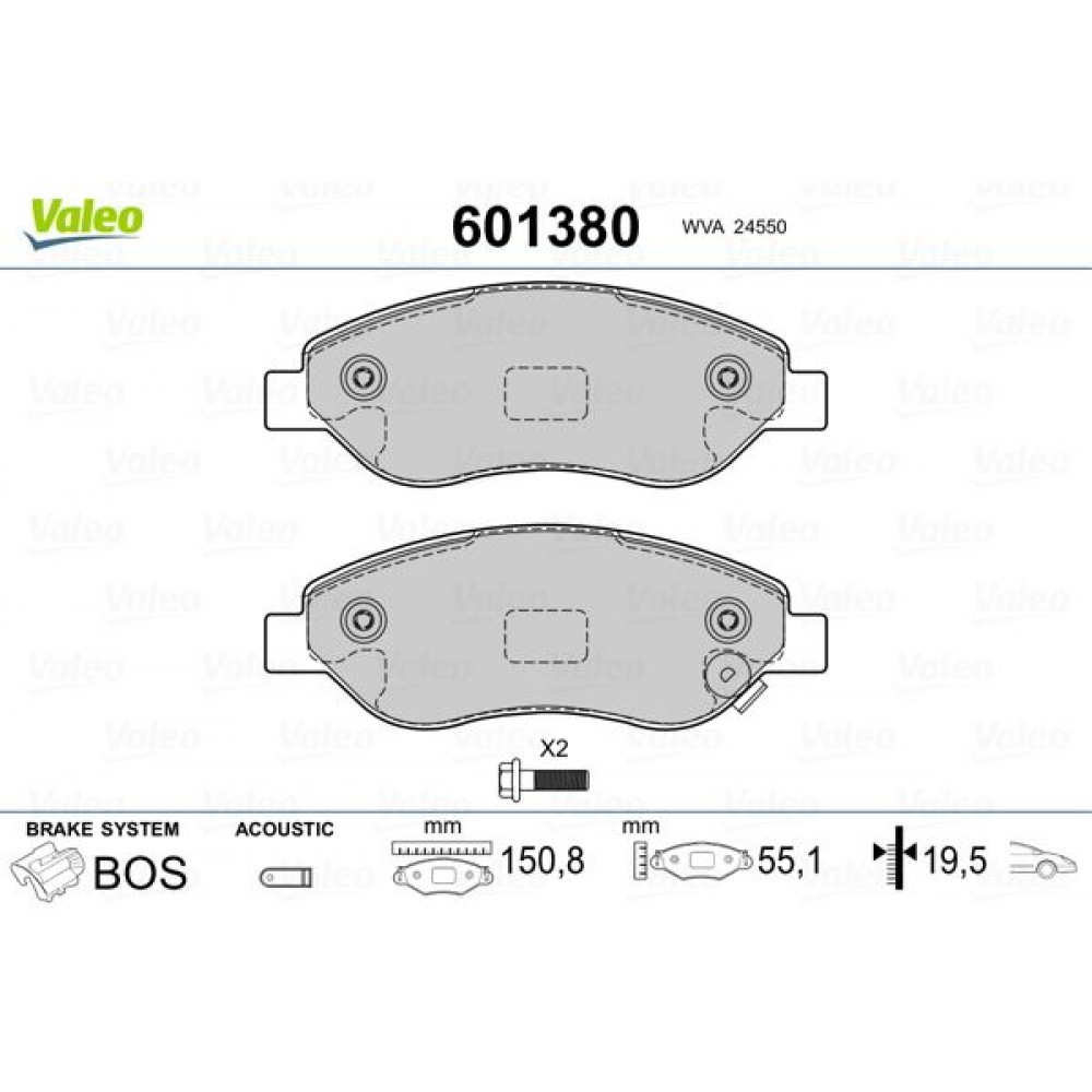 VALEO ΔΙΣΚΟΦΡΕΝΑ VALEO ΔΙΣΚΟΦΡΕΝΑ