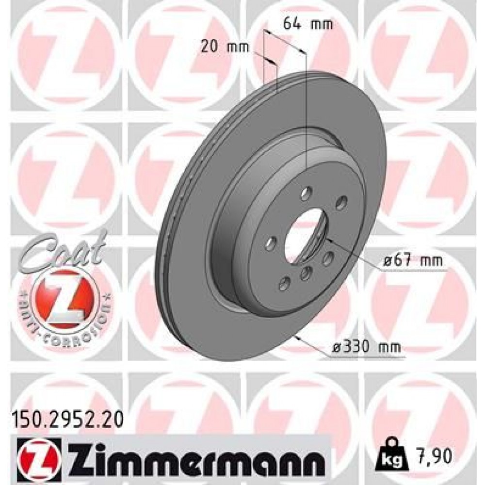 ZIMMERMANN ΔΙΣΚ/ΚΕΣ -1- COAT Z