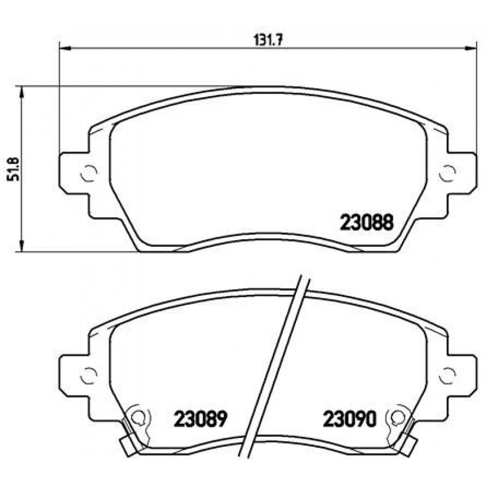 ΣΕΤ ΤΑΚ. TOYOTA COROLLA 1,316V ΣΕΤ ΤΑΚ. TOYOTA COROLLA 1,316V