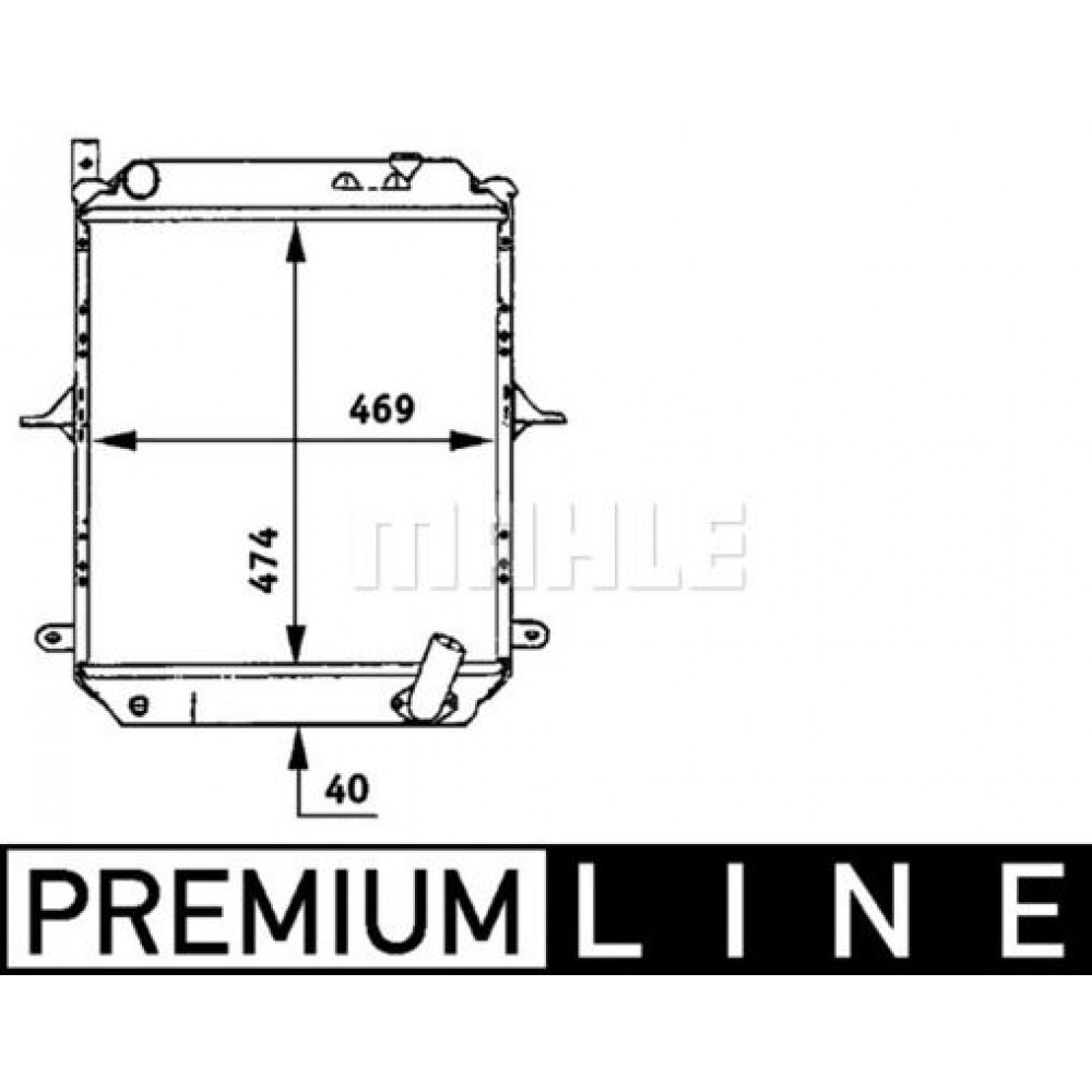 MAHLE-BEHR ΨΥΓΕΙΟ ΜΗΧΑΝΗΣ MAHLE-BEHR ΨΥΓΕΙΟ ΜΗΧΑΝΗΣ