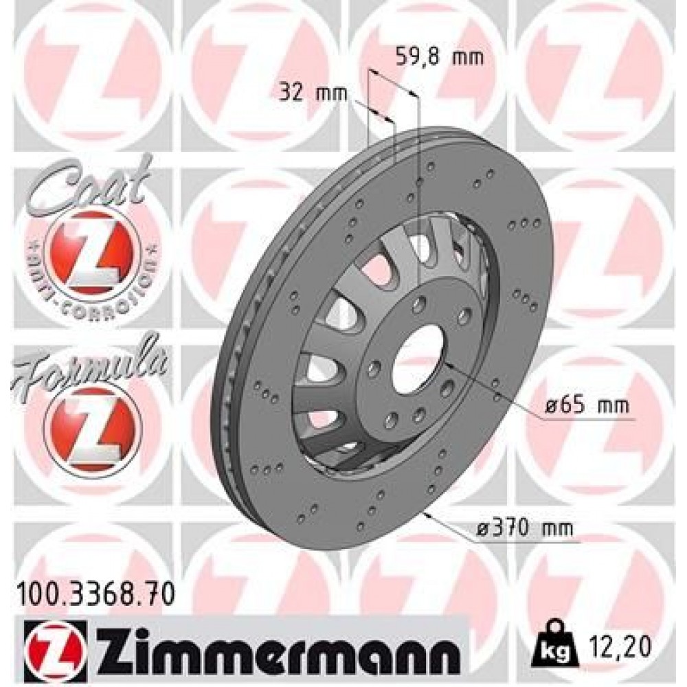 ZIMMERMANN ΔΙΣΚ/ΚΕΣ -1- FORMULA Z ZIMMERMANN ΔΙΣΚ/ΚΕΣ -1- FORMULA Z