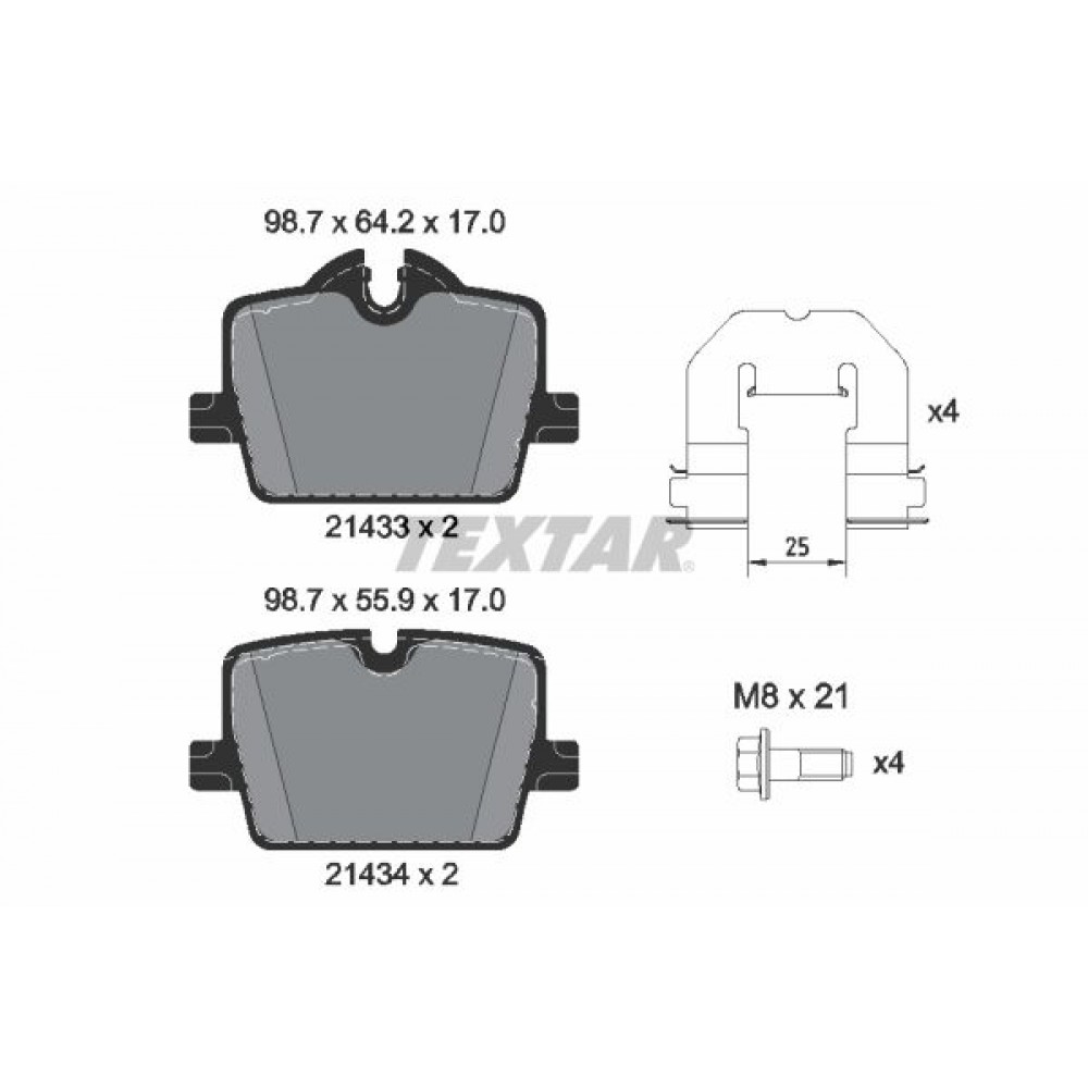 TEXTAR ΔΙΣΚΟΦΡΕΝΑ BMW TEXTAR ΔΙΣΚΟΦΡΕΝΑ BMW