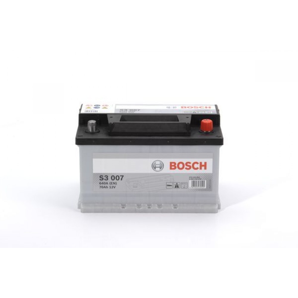 BOSCH ΜΠΑΤΑΡΙΑ S3 GREY LINE (70Ah/640A) ΔΕΞ. 278x175x175 BOSCH ΜΠΑΤΑΡΙΑ S3 GREY LINE (70Ah/640A) ΔΕΞ. 278x175x175
