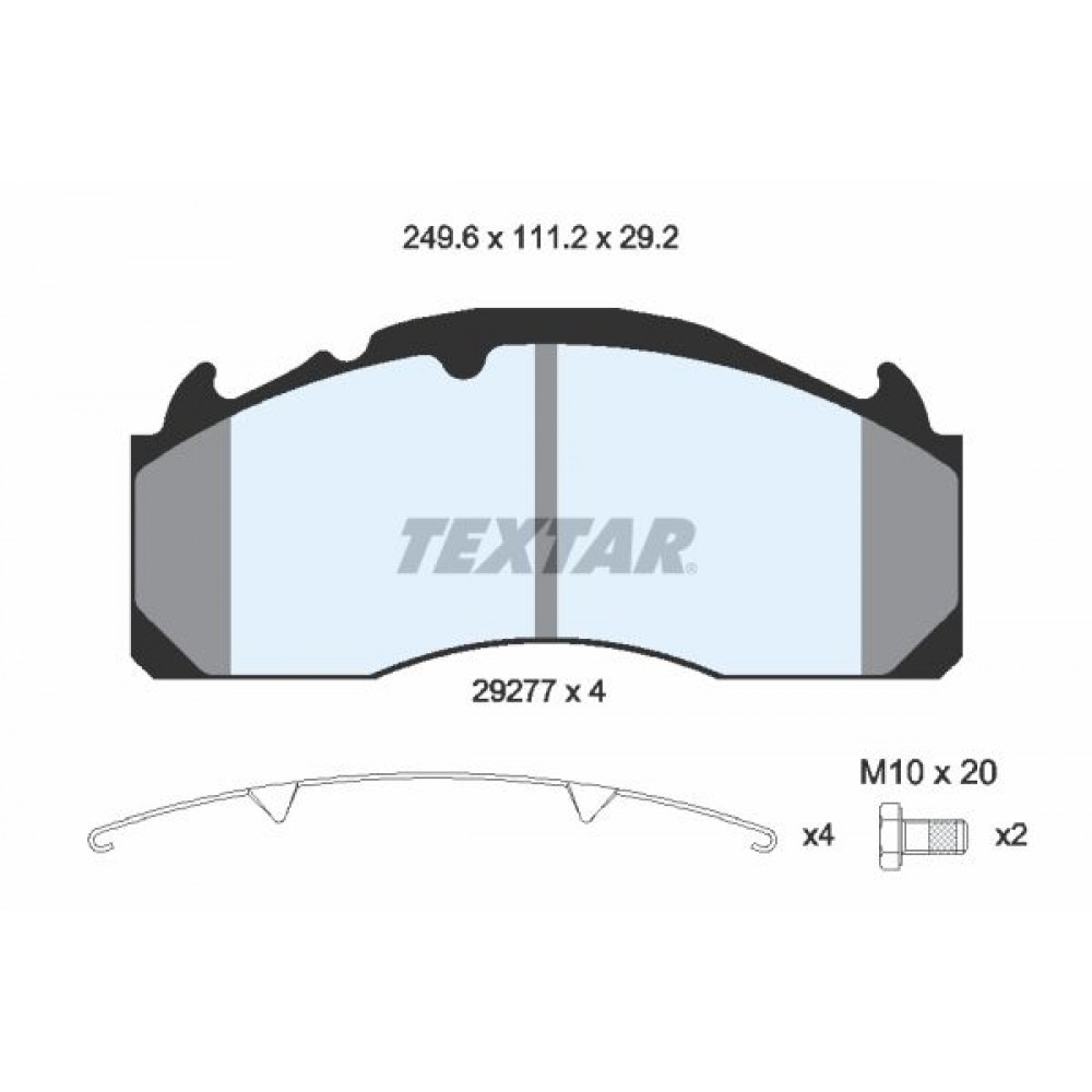 TEXTAR (2927701) ΔΙΣΚΟΦΡΕΝΑ VOLVO TEXTAR (2927701) ΔΙΣΚΟΦΡΕΝΑ VOLVO