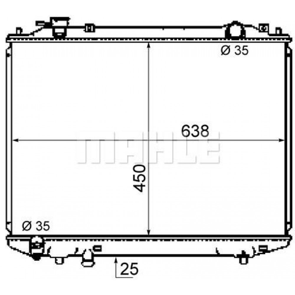 MAHLE-BEHR ΨΥΓΕΙΟ ΜΗΧΑΝΗΣ MAHLE-BEHR ΨΥΓΕΙΟ ΜΗΧΑΝΗΣ