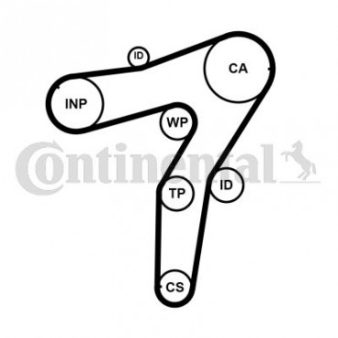 ΙΜ.ΧΡΟΝ. 193Δ*24ΣΤΡ. OPEL ASTRA J,INSIGNIA 2.0 CDTI 08-