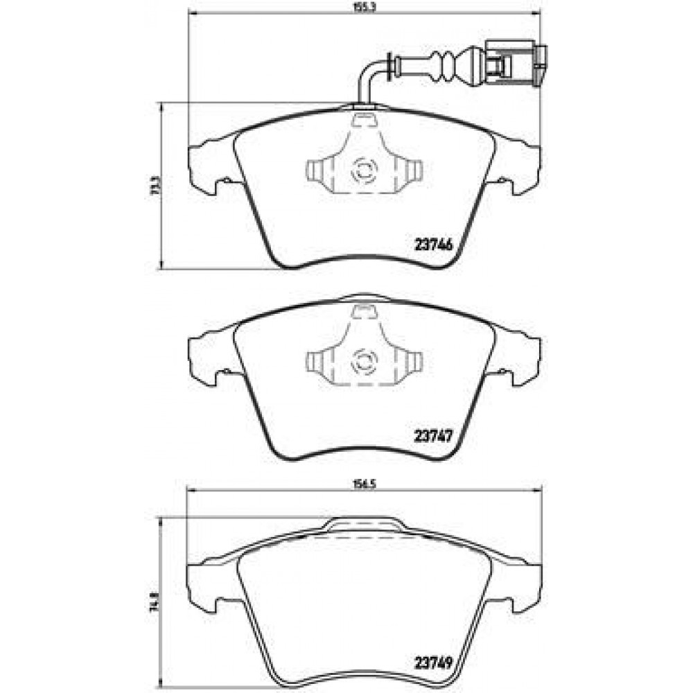 ΣΕΤ ΤΑΚΑΚIA VW TRANSPORTER T5 ΣΕΤ ΤΑΚΑΚIA VW TRANSPORTER T5