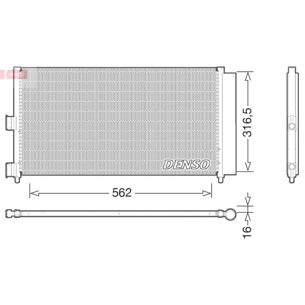 DENSO ΨΥΓΕΙΟ A/C FIAT DENSO ΨΥΓΕΙΟ A/C FIAT