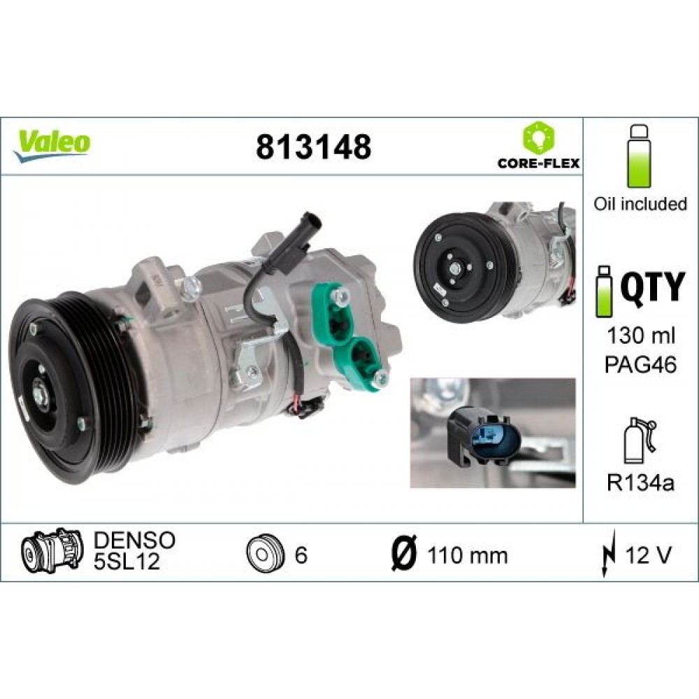 VALEO ΚΟΜΠΡΕΣΕΡ A/C VALEO ΚΟΜΠΡΕΣΕΡ A/C