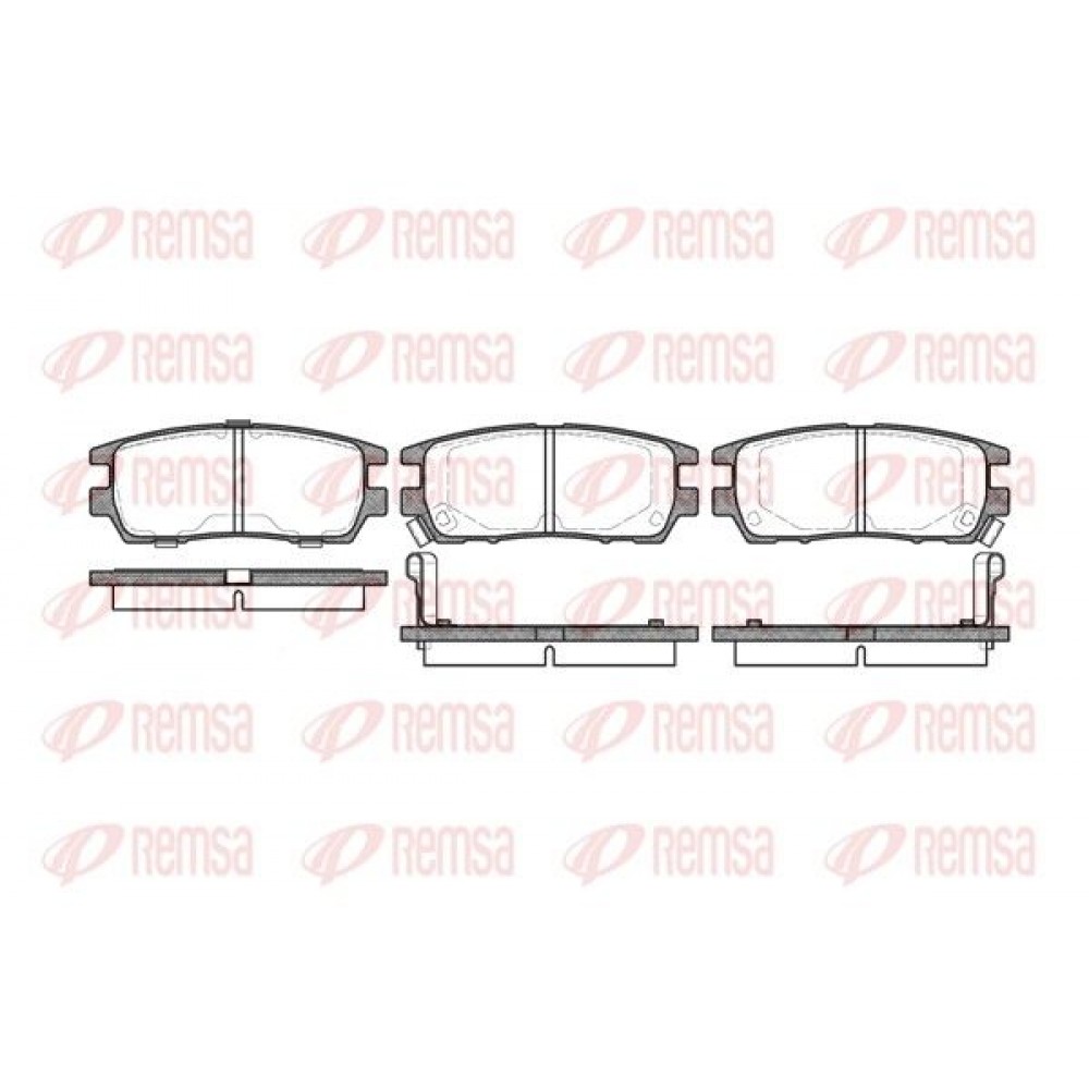 REMSA (21840 02) ΔΙΣΚΟΦΡΕΝΑ MITSUBISHI REMSA (21840 02) ΔΙΣΚΟΦΡΕΝΑ MITSUBISHI