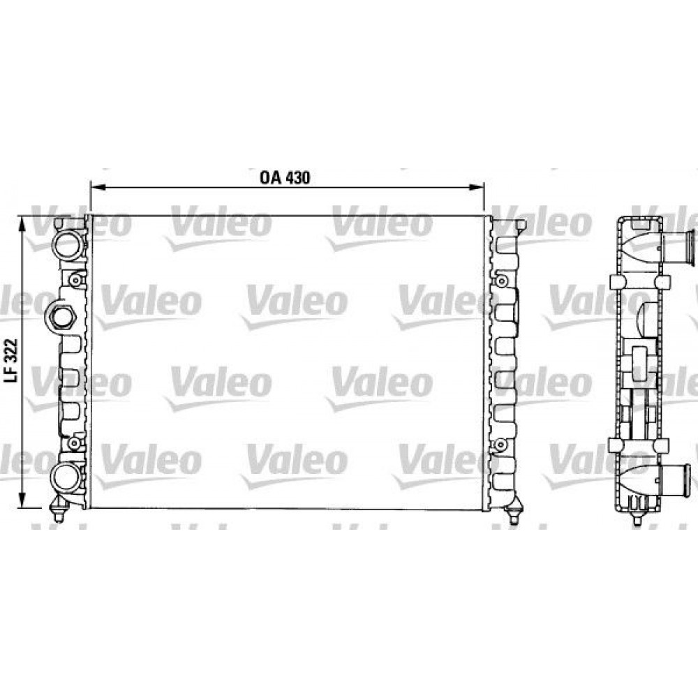 ΨΥΓΕΙΟ ΝΕΡΟΥ VW POLO V 99- ΨΥΓΕΙΟ ΝΕΡΟΥ VW POLO V 99-