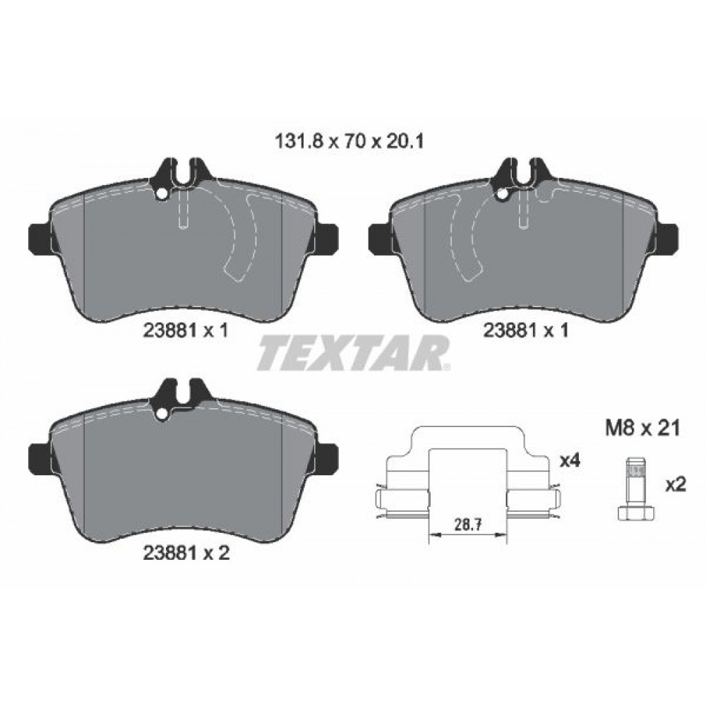 TEXTAR (1130 00) ΔΙΣΚΟΦΡΕΝΑ MERCEDES TEXTAR (1130 00) ΔΙΣΚΟΦΡΕΝΑ MERCEDES