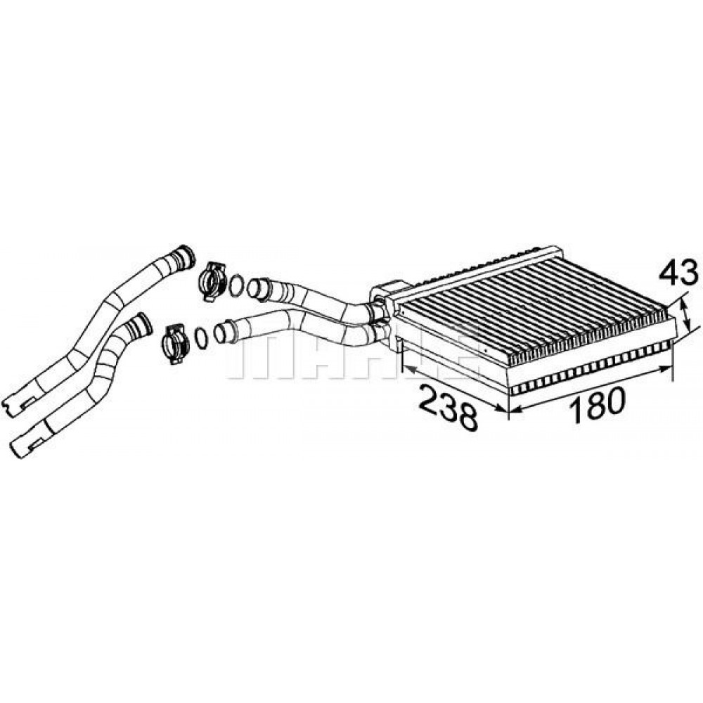 MAHLE-BEHR ΨΥΓΕΙΟ ΚΑΛΟΡΙΦΕΡ