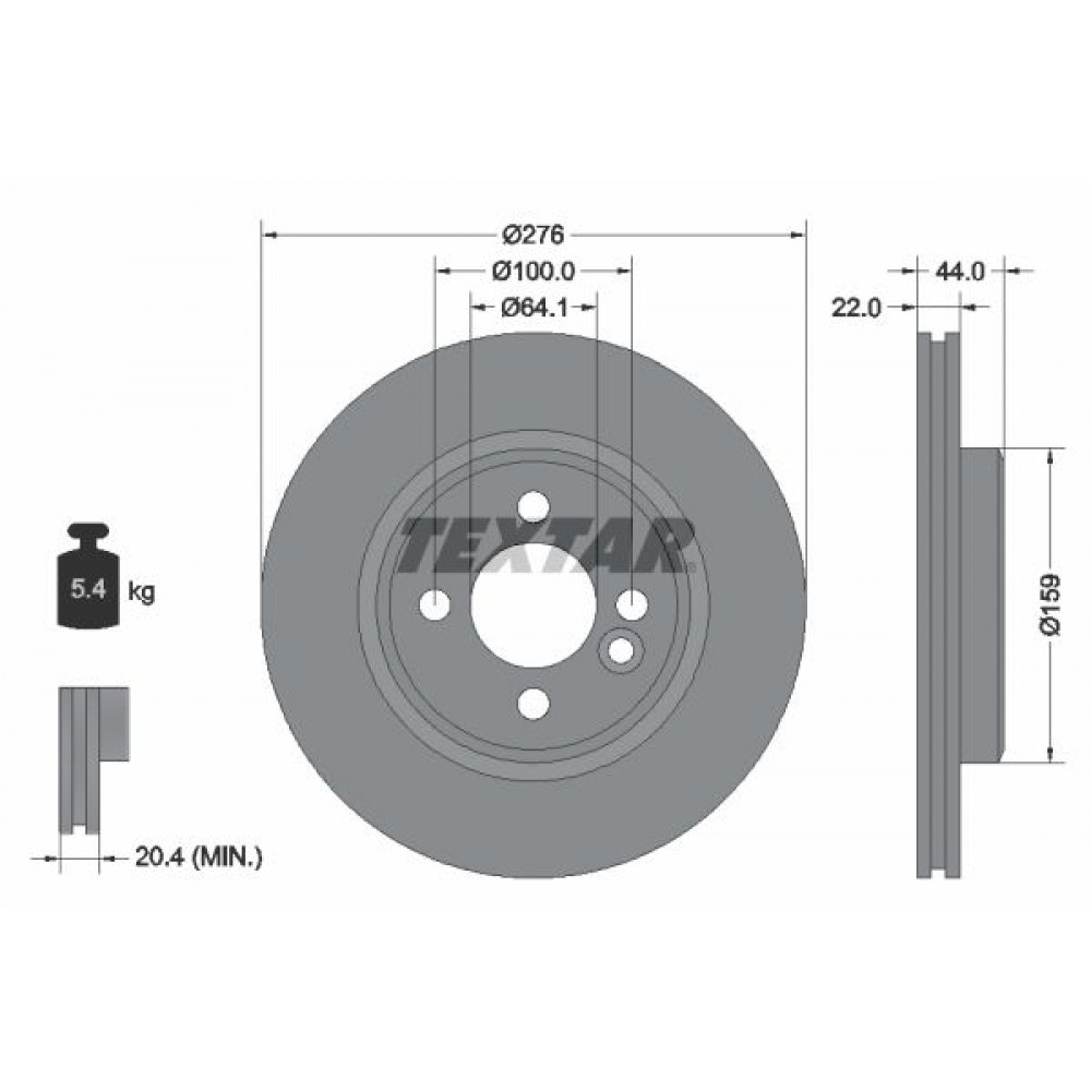 TEXTAR (92107503) ΔΙΣΚΟΠΛΑΚΕΣ MINI TEXTAR (92107503) ΔΙΣΚΟΠΛΑΚΕΣ MINI