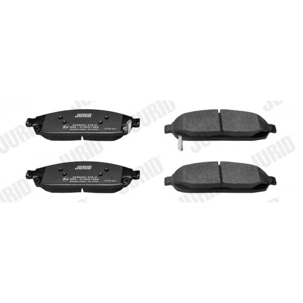 Σετ τακάκια, δισκόφρενα