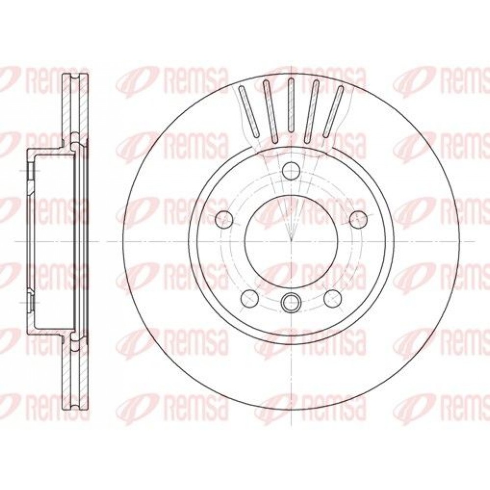 REMSA (Z 1269) ΔΙΣΚΟΠΛΑΚΕΣ BMW REMSA (Z 1269) ΔΙΣΚΟΠΛΑΚΕΣ BMW