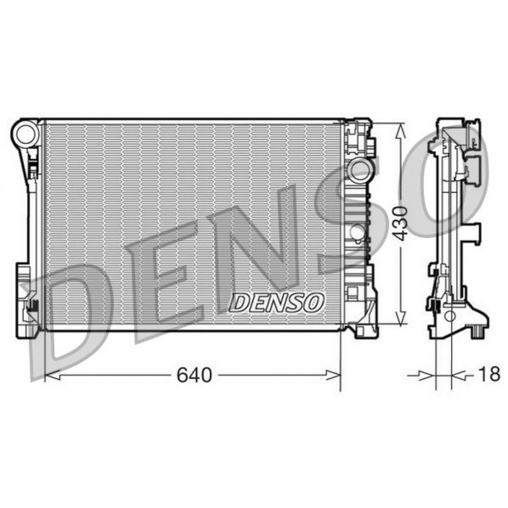 DENSO ΨΥΓΕΙΟ ΜΗΧΑΝΗΣ MERCEDES DENSO ΨΥΓΕΙΟ ΜΗΧΑΝΗΣ MERCEDES