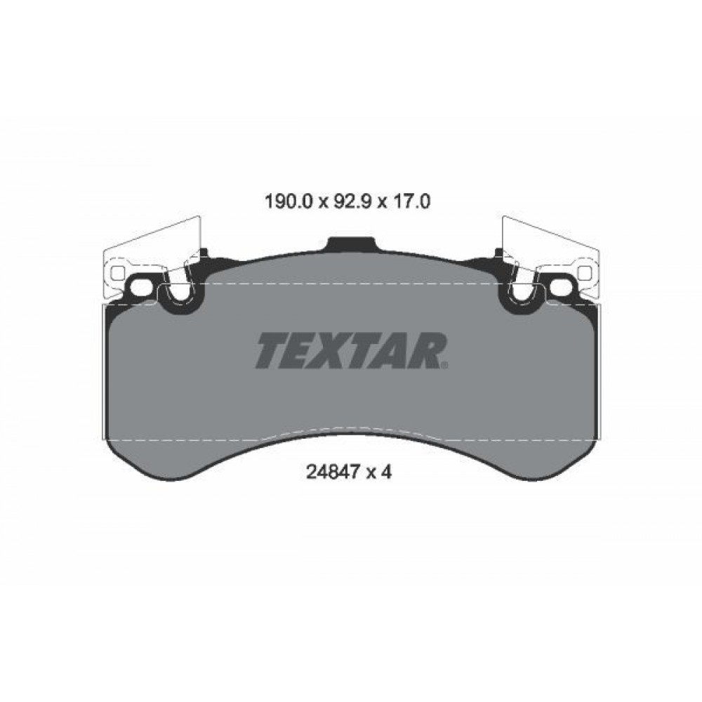 TEXTAR ΔΙΣΚΟΦΡΕΝΑ VAG TEXTAR ΔΙΣΚΟΦΡΕΝΑ VAG