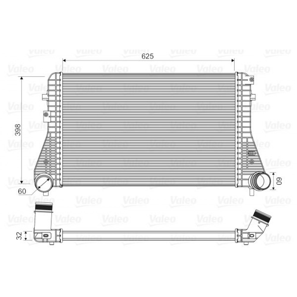 VALEO ΨΥΓΕΙΟ INTERCOOLER VALEO ΨΥΓΕΙΟ INTERCOOLER