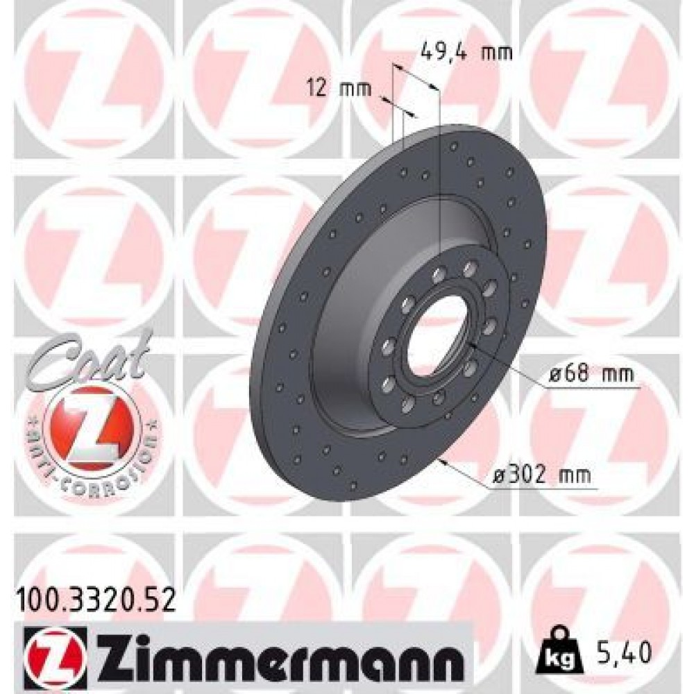ZIMMERMANN ΔΙΣ/ΚΕΣ ΤΡΥΠΗΤΕΣ SPORT ZIMMERMANN ΔΙΣ/ΚΕΣ ΤΡΥΠΗΤΕΣ SPORT