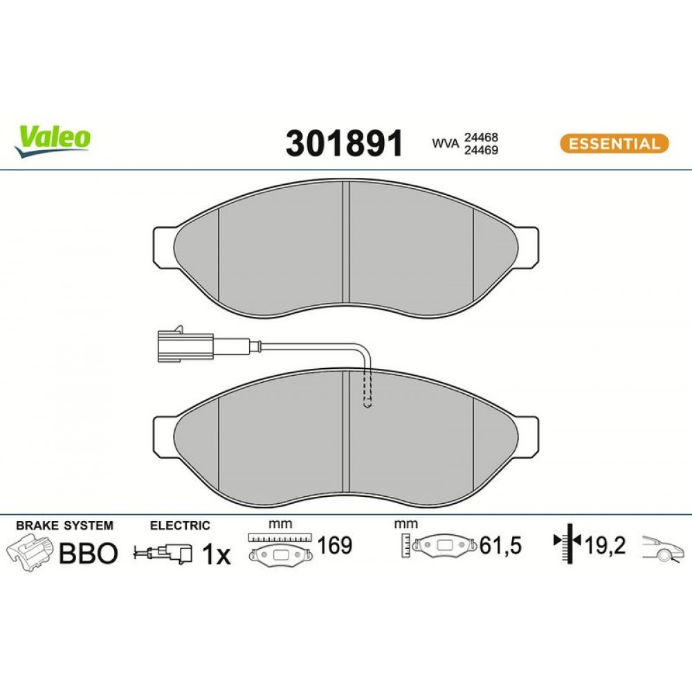 VALEO ΔΙΣΚΟΦΡΕΝΑ