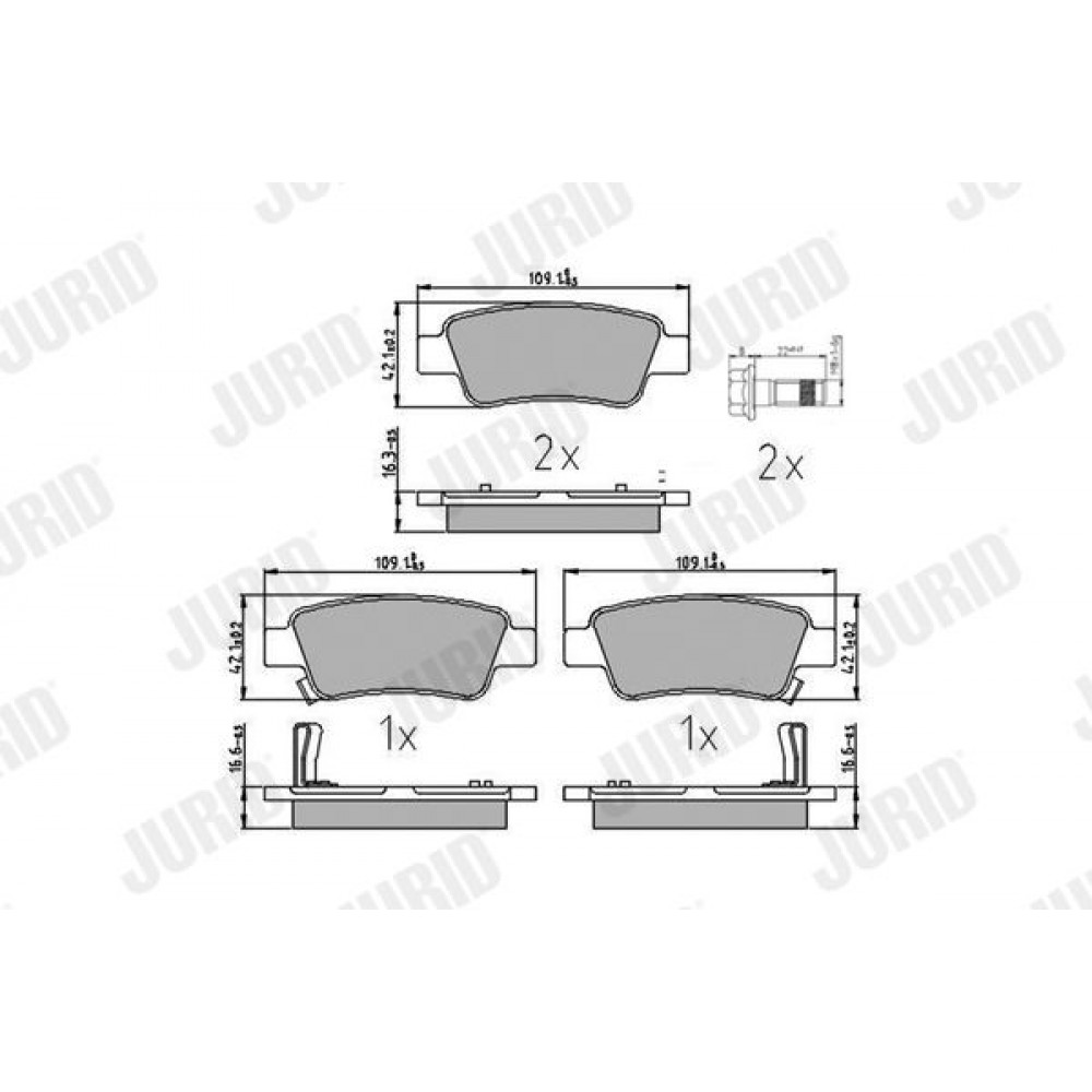 Σετ τακάκια, δισκόφρενα