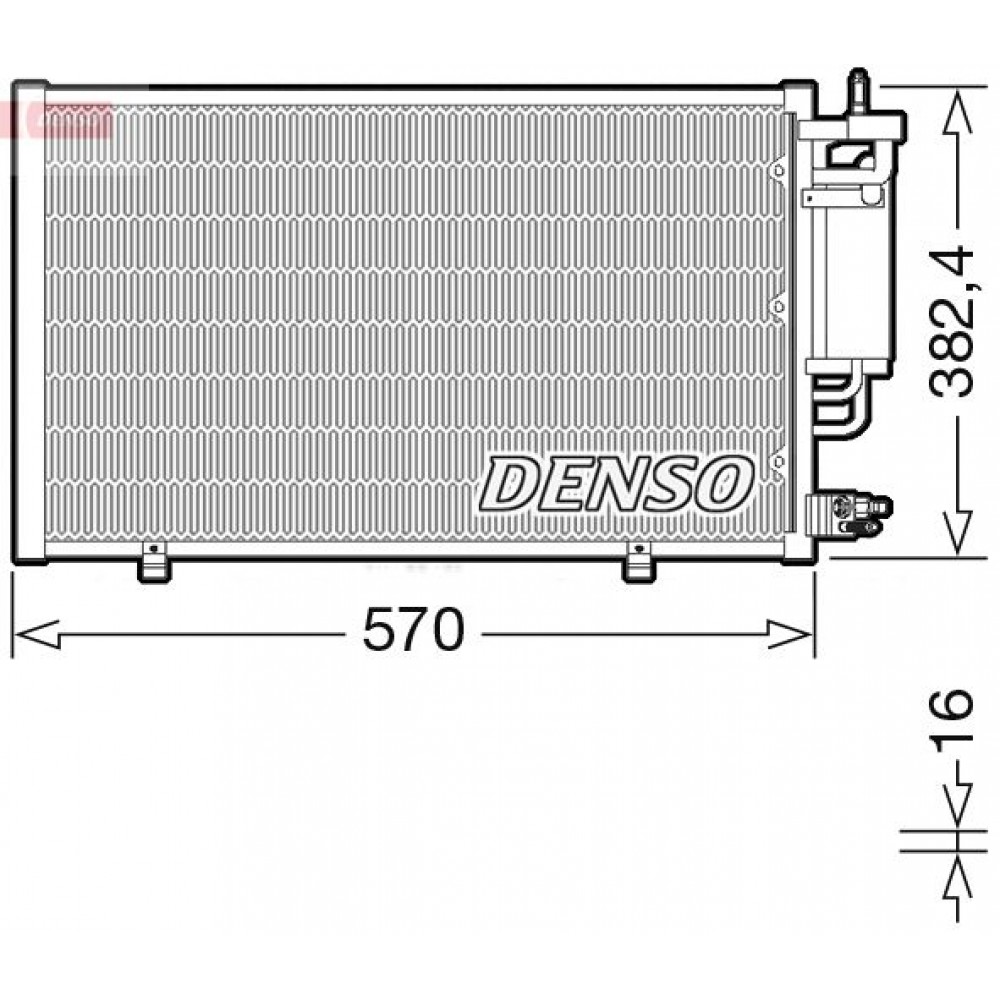 DENSO ΨΥΓΕΙΟ A/C FORD DENSO ΨΥΓΕΙΟ A/C FORD