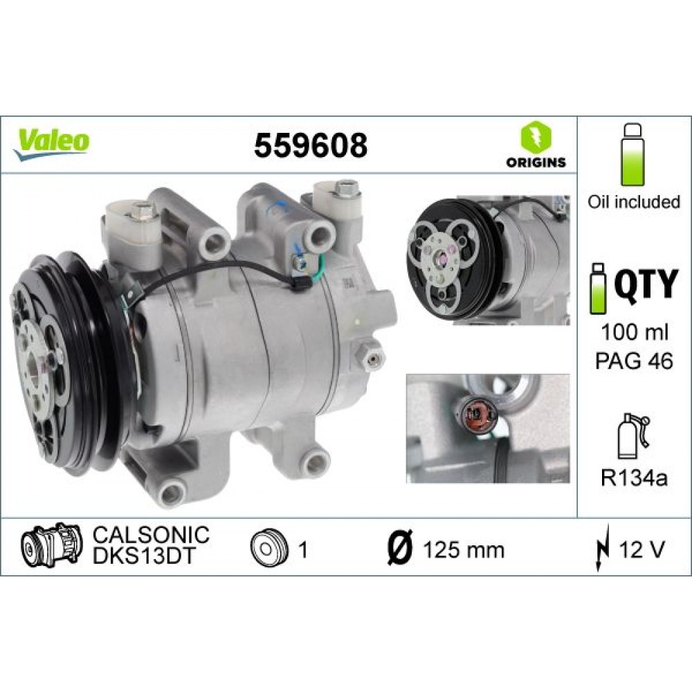 VALEO ΚΟΜΠΡΕΣΕΡ A/C