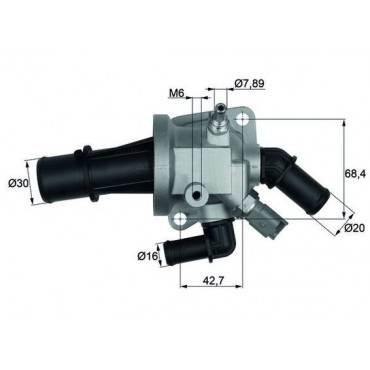 ΘΕΡΜ/ΤΗΣ ΜΕ ΚΑΒΟΥΚΙ FIAT PANDA 1.3D Multiget 06> MAHLE