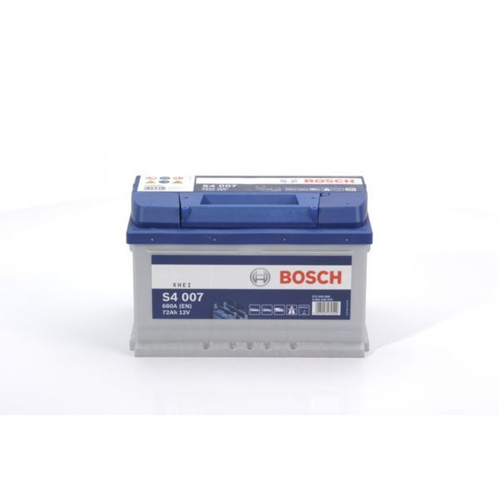 BOSCH ΜΠΑΤΑΡΙΑ S4 BLUE LINE (72Ah/680A) ΔΕΞ. 278x175x175 BOSCH ΜΠΑΤΑΡΙΑ S4 BLUE LINE (72Ah/680A) ΔΕΞ. 278x175x175