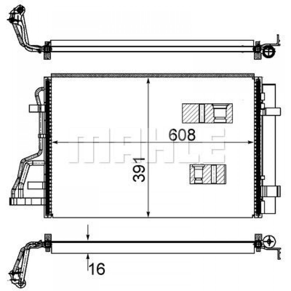 MAHLE-BEHR ΨΥΓΕΙΟ A/C MAHLE-BEHR ΨΥΓΕΙΟ A/C