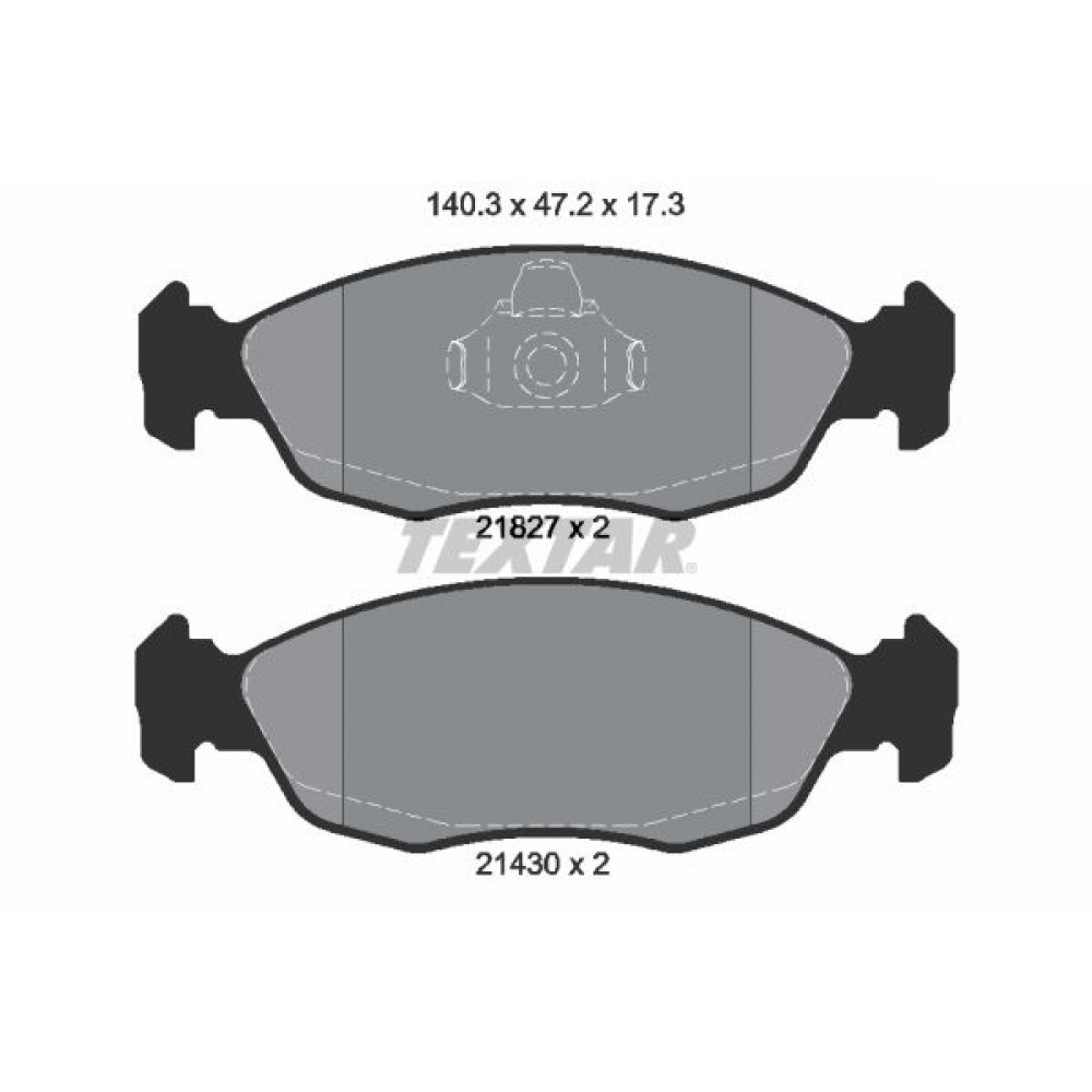 TEXTAR ΔΙΣΚΟΦΡΕΝΑ CITROEN