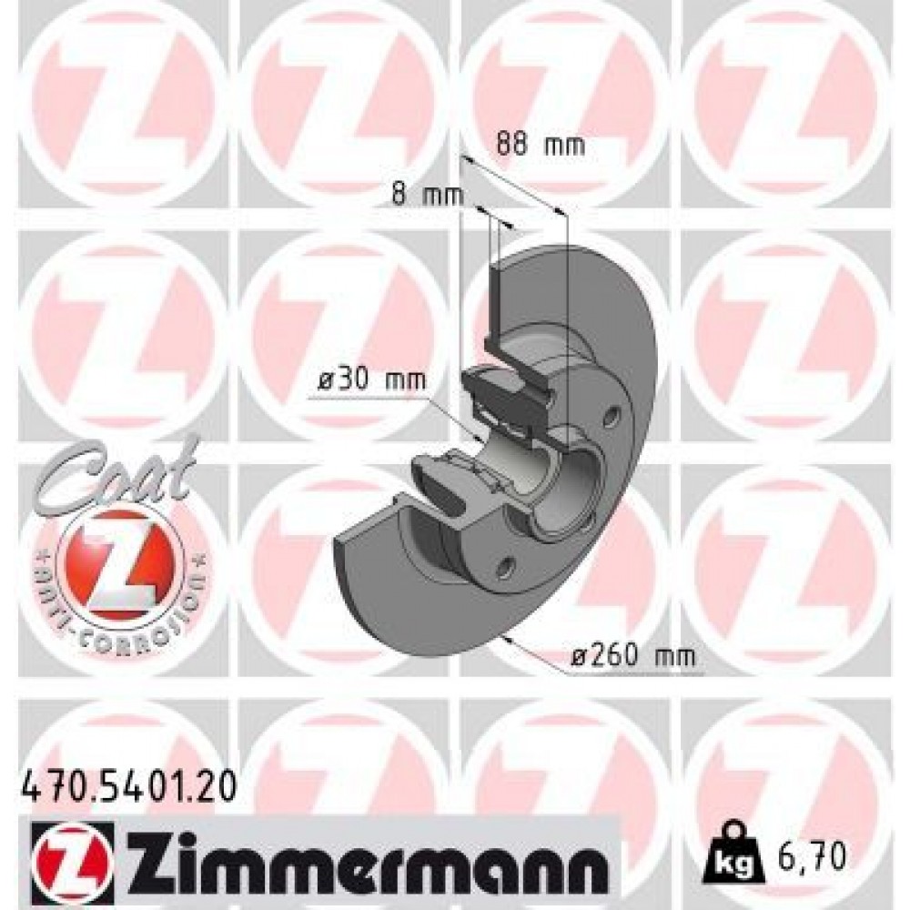 ZIMMERMANN ΔΙΣΚ/ΚΕΣ -1- RENAULT