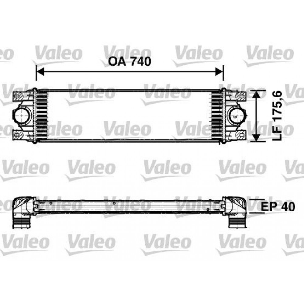 VALEO ΨΥΓΕΙΟ INTERCOOLER