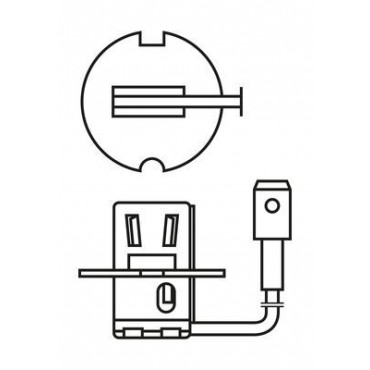 BOSCH ΛΑΜΠΑ H3 70W ECO Truck
