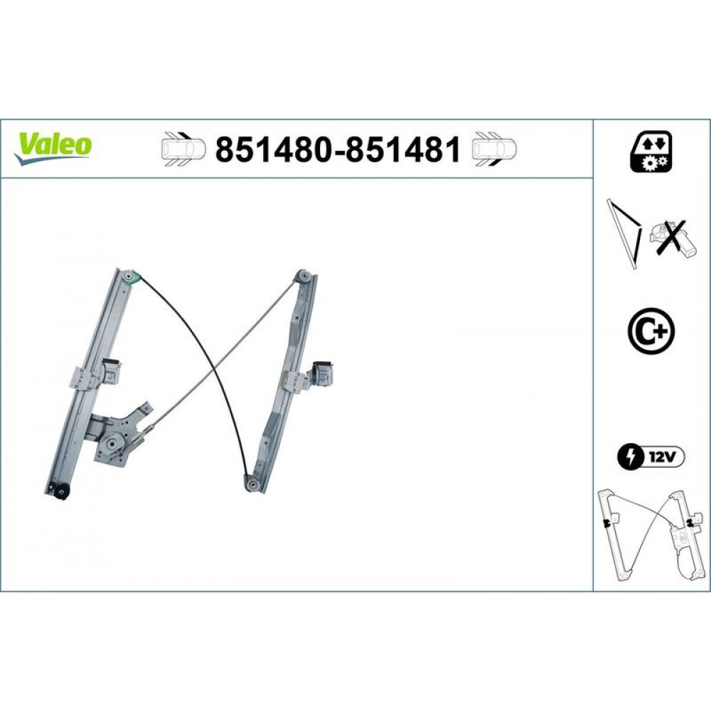 VALEO ΓΡΥΛΟΣ ΠΑΡΑΘΥΡΟΥ VALEO ΓΡΥΛΟΣ ΠΑΡΑΘΥΡΟΥ