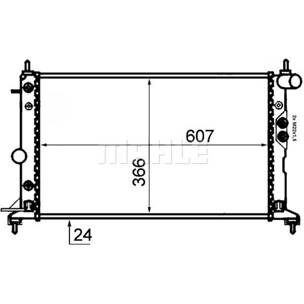 MAHLE-BEHR ΨΥΓΕΙΟ ΜΗΧΑΝΗΣ