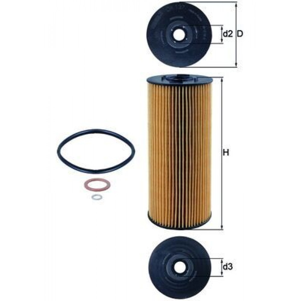 MAHLE ΦΙΛΤΡΑ ΛΑΔΙΟΥ MERCEDES MAHLE ΦΙΛΤΡΑ ΛΑΔΙΟΥ MERCEDES